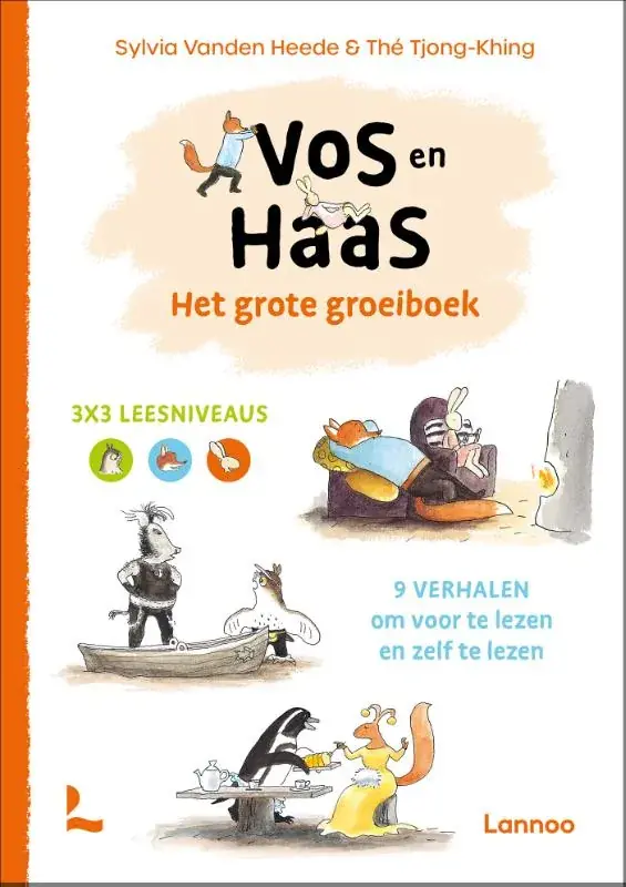 Gereduceerde Prijs Het grote groeiboek van Vos en Haas