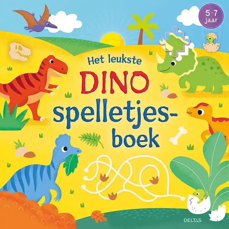 Het leukste dino spelletjesboek Nu Kopen