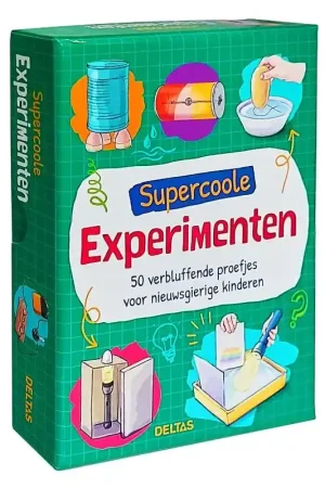 Supercoole experimenten – Doos met kaarten Merkproduct