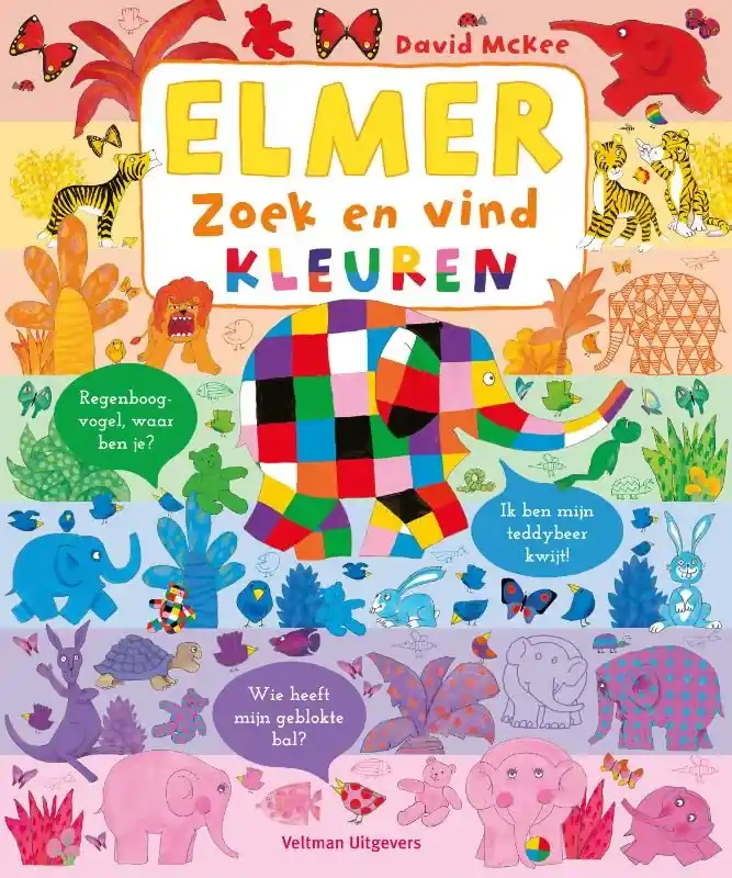 Elmer zoek en vind kleuren Gecertificeerd