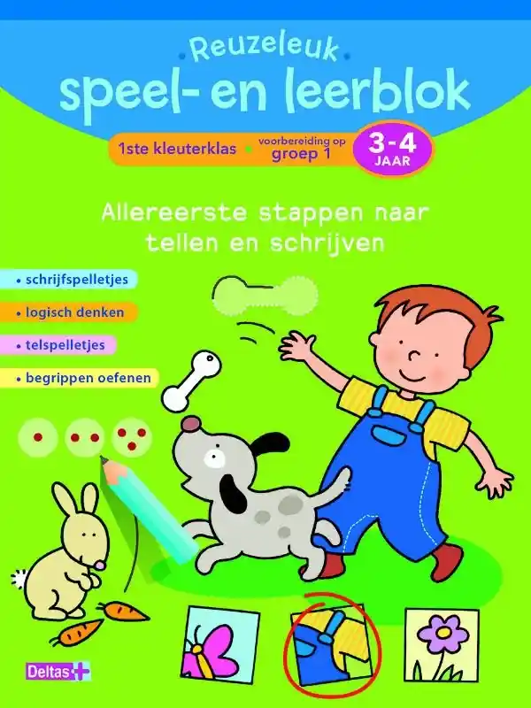 Voorbereiding op groep 1; 3-4 jaar Hoge Kwaliteit