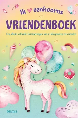 Direct Beschikbaar Unicorn vriendenboek