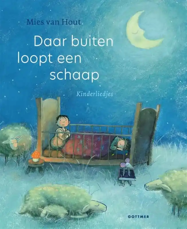 Daar buiten loopt een schaap Direct Beschikbaar