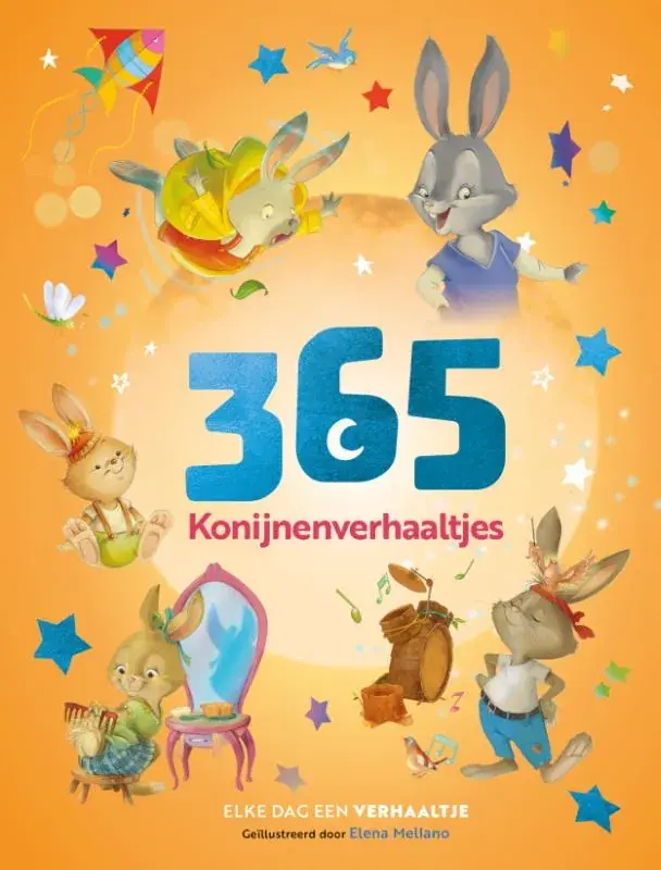 365 konijnenverhaaltjes Tijdelijk Beschikbaar
