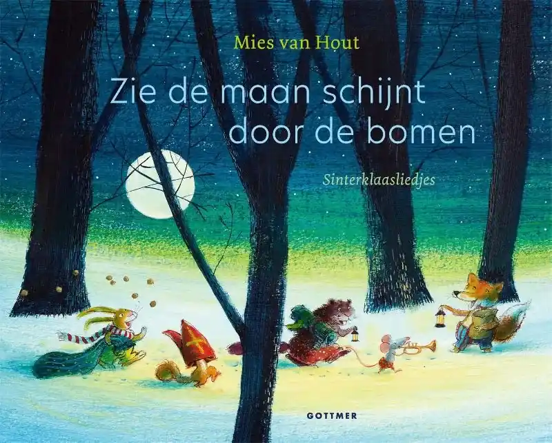 Seizoensaanbieding Zie de maan schijnt door de bomen