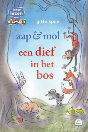 Flitsaanbieding Aap & Mol een dief in het bos