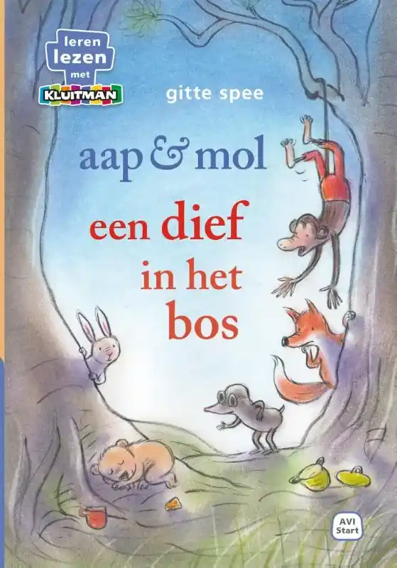 Flitsaanbieding Aap & Mol een dief in het bos