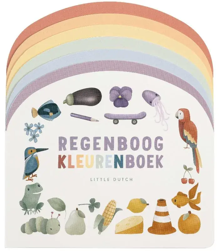 Regenboog kleurenboek Uitverkoop