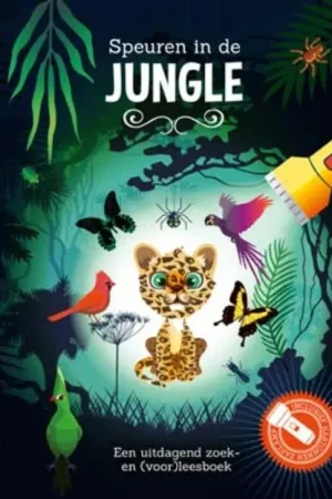 Speuren in de Jungle + kartonnen zaklamp Merkproduct