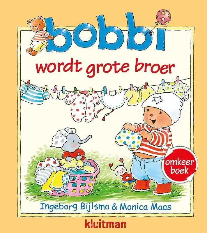 Bestseller Bobbi omkeerboek. wordt grote broer/en de baby