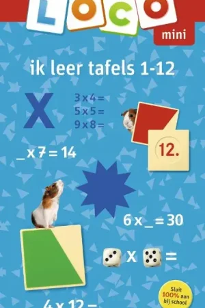 Seizoensaanbieding Ik leer tafels 1-12