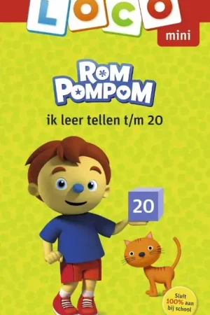Aanbieding Rompompom ik leer tellen t/m 20