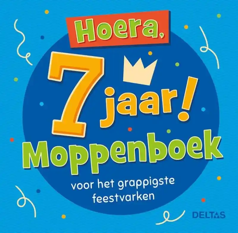 Korting Hoera, 7 jaar! Moppenboek