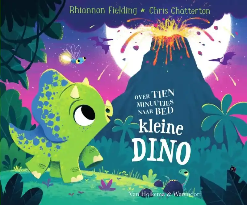 Over tien minuutjes naar bed kleine dino Op = Op