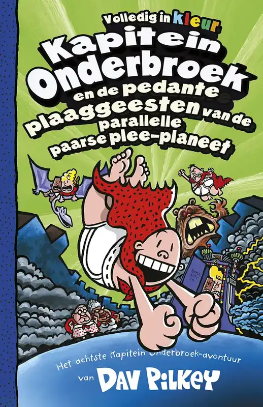 Lage Prijs Kapitein Onderbroek en de pedante plaaggeesten van de parallelle paarse plee-planeet