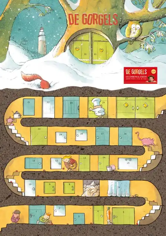 De Gorgels Decemberkalender Weekendaanbieding