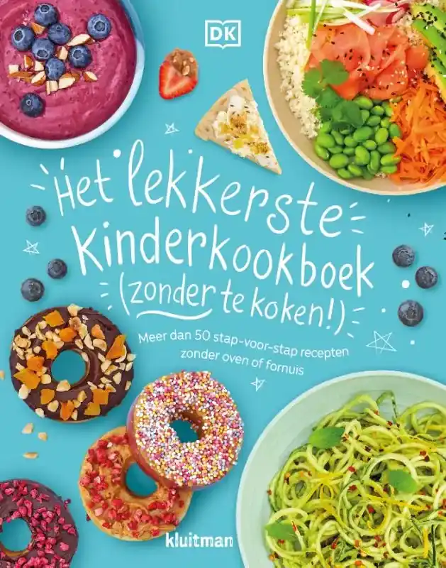 Het lekkerste kinderkookboek (zonder te koken!) Gereduceerde Prijs