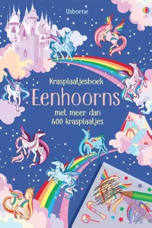 Beperkte Voorraad Krasplaatjesboek Eenhoorn