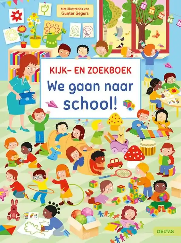 Korting We gaan naar school! – kijk- en zoekboek