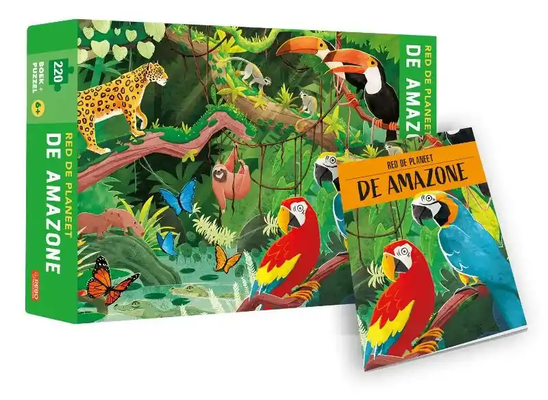 Betrouwbaar Red de planeet – puzzel en boek