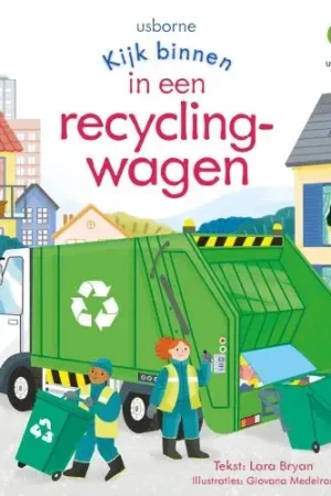 Een recyclingwagen Laatste Versie