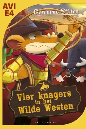 Flitsaanbieding Vier knagers in het Wilde Westen