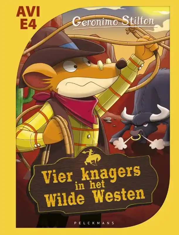 Flitsaanbieding Vier knagers in het Wilde Westen