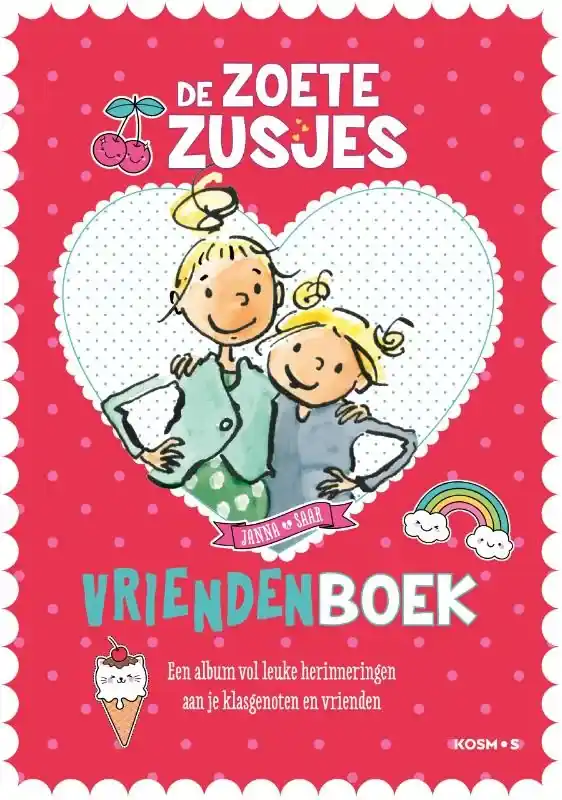 Bestel Nu De Zoete Zusjes vriendenboek