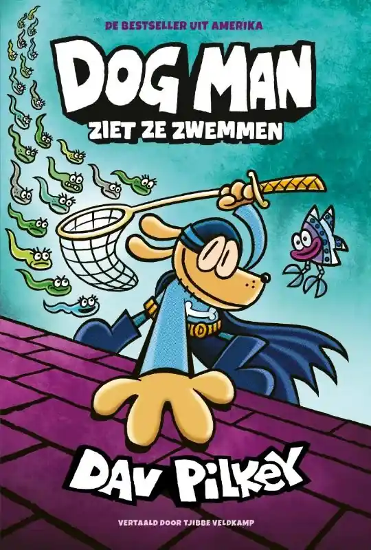 Goedkoop Dog Man ziet ze zwemmen