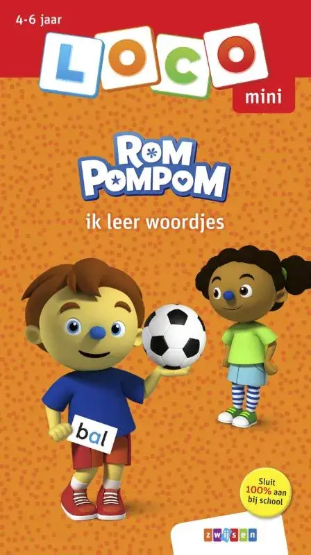Loco Mini Rompompom ik leer woordjes Tijdelijk Beschikbaar