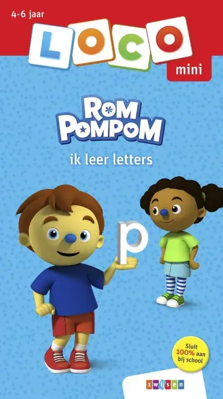 Loco Mini Rompompom ik leer letters Weekendaanbieding