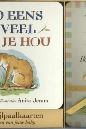 Raad eens hoeveel ik van je hou Boek & Mijlpaalkaarten Exclusieve Aanbieding