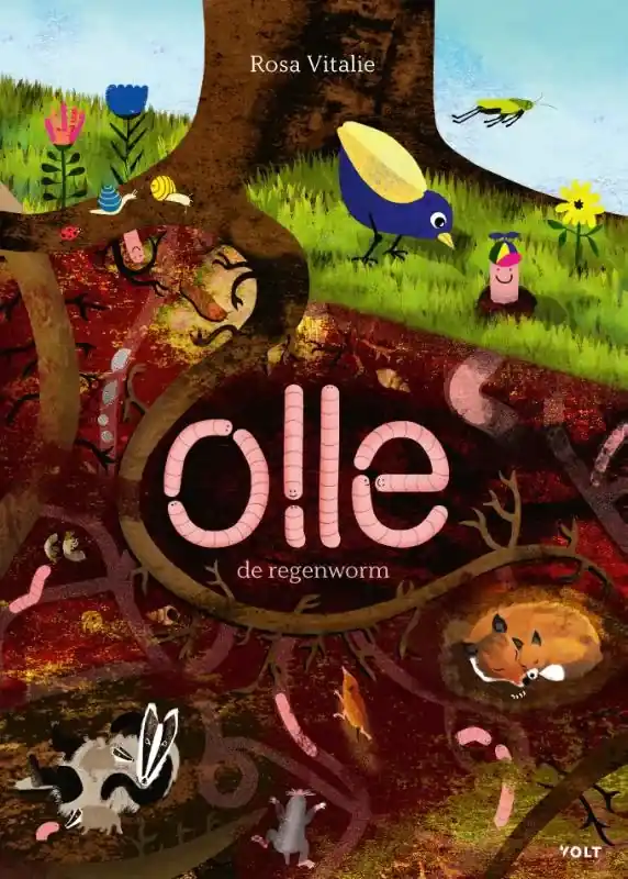 Direct Beschikbaar Olle de regenworm