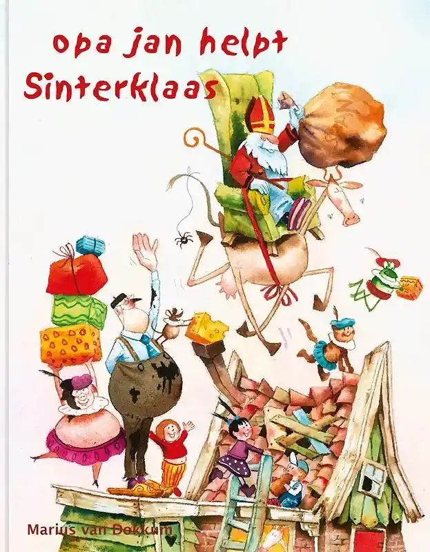 Dagaanbieding Opa Jan helpt Sinterklaas