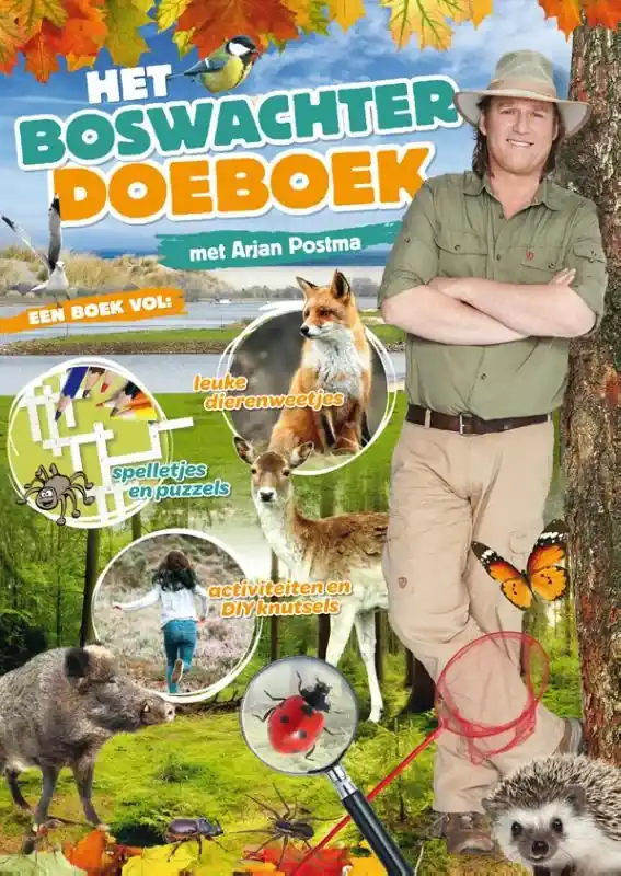 Superprijs Boswachter doeboek met Arjan Postma
