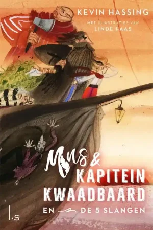 Tijdelijk Beschikbaar Mus en kapitein Kwaadbaard en De 5 slangen