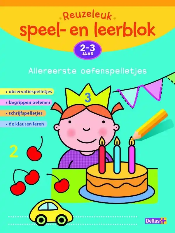 Reuzeleuk speel- en leerblok 2-3 jaar Beperkte Voorraad