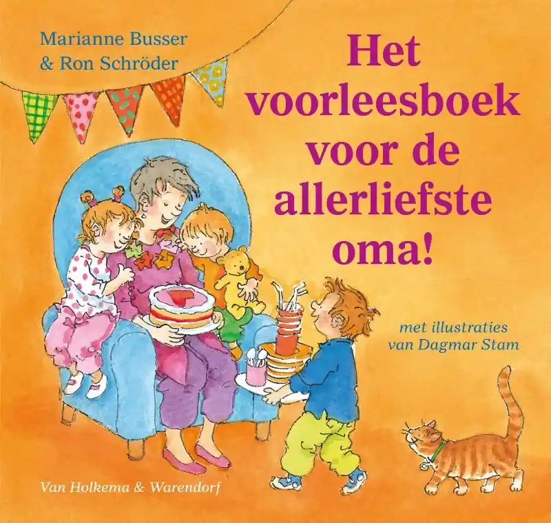 Merkproduct Het voorleesboek voor de allerliefste oma!