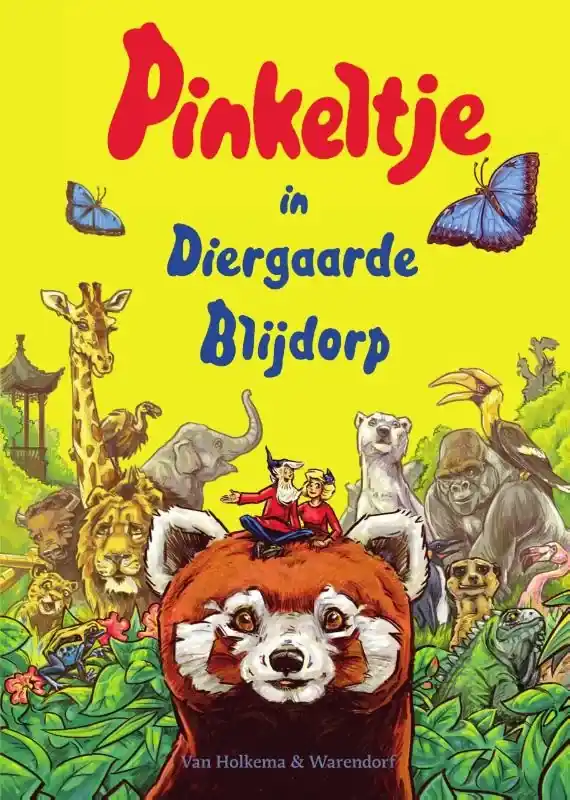 Pinkeltje in Diergaarde Blijdorp Merkproduct