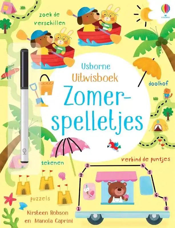 Korting Uitwisboek Zomerspelletjes