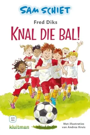 Sam schiet. Knal die bal! Alleen Vandaag