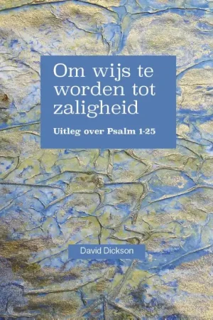 Rechtstreeks Van De Fabrikant Om wijs te worden tot zaligheid - David Dickson