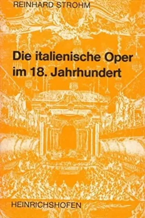 Die italienische Oper im 18. [i.e. achtzehnten] Jahrhundert (Taschenbücher zur Musikwissenschaft) (German Edition) - Reinhard Strohm Veilige Betaling