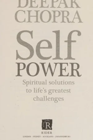 Aanbieding Self Power Spiritual Solutions to Life's Greatest Challenges - Deepak Chopra