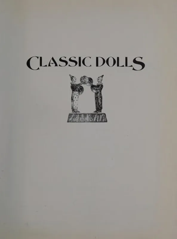 Classic Dolls (English and Italian Edition) - Marco Tosa Must-Have