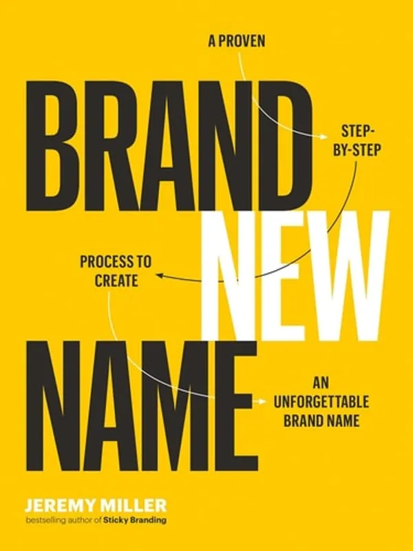 Brand New Name: A Proven, Step-by-Step Process to Create an Unforgettable Brand Name - Jeremy Miller Op = Op