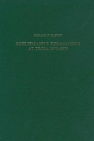 Bestseller Schliemann's Excavations at Troia 1870-1873 - Donald F. Easton