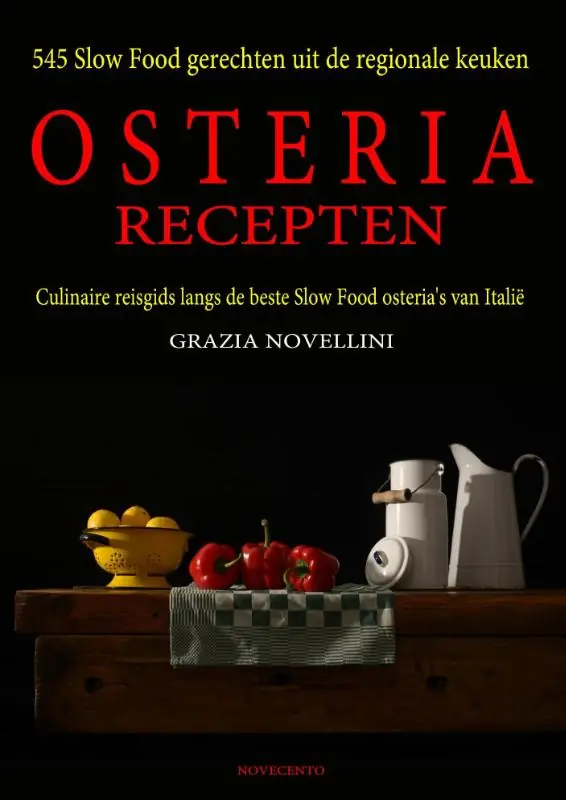 Nieuw Osteria recepten - Grazia Novellini
