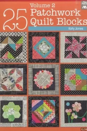 25 Patchwork Quilt Blocks. Volume 2 - Jones, Katy Gratis Verzending