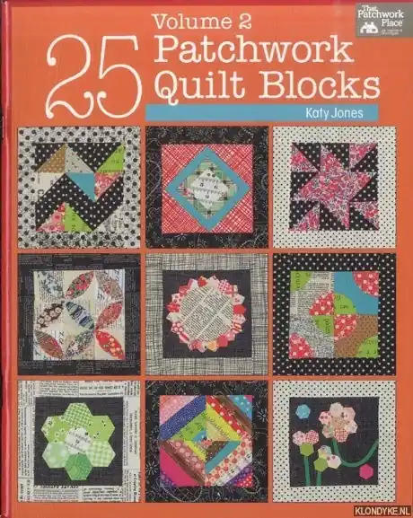 25 Patchwork Quilt Blocks. Volume 2 - Jones, Katy Gratis Verzending